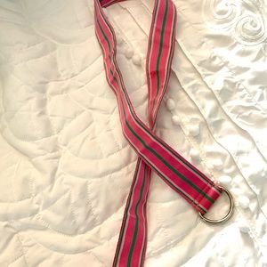 Lilly Pulitzer ribbon belt